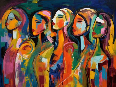 The Women of Zanjan - Renowned Abstract Expressionism and Powerful Symbolism!