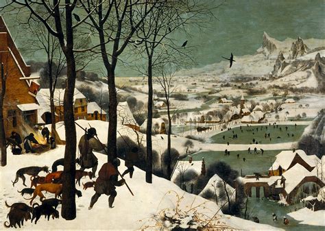  The Hunters in the Snow  Bir Kış Manzarasının Soğukluğunu ve İnsanın Doğayla Mücadelesini Sergileyen Bir Şaheser mi?